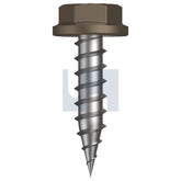 Hobsons - #10-12 x 20 Jasper (Sorrell) -Cl4 As3566 Needle Pt Sds Flanged Hex | Q150-Ja (Pack Of 1000)